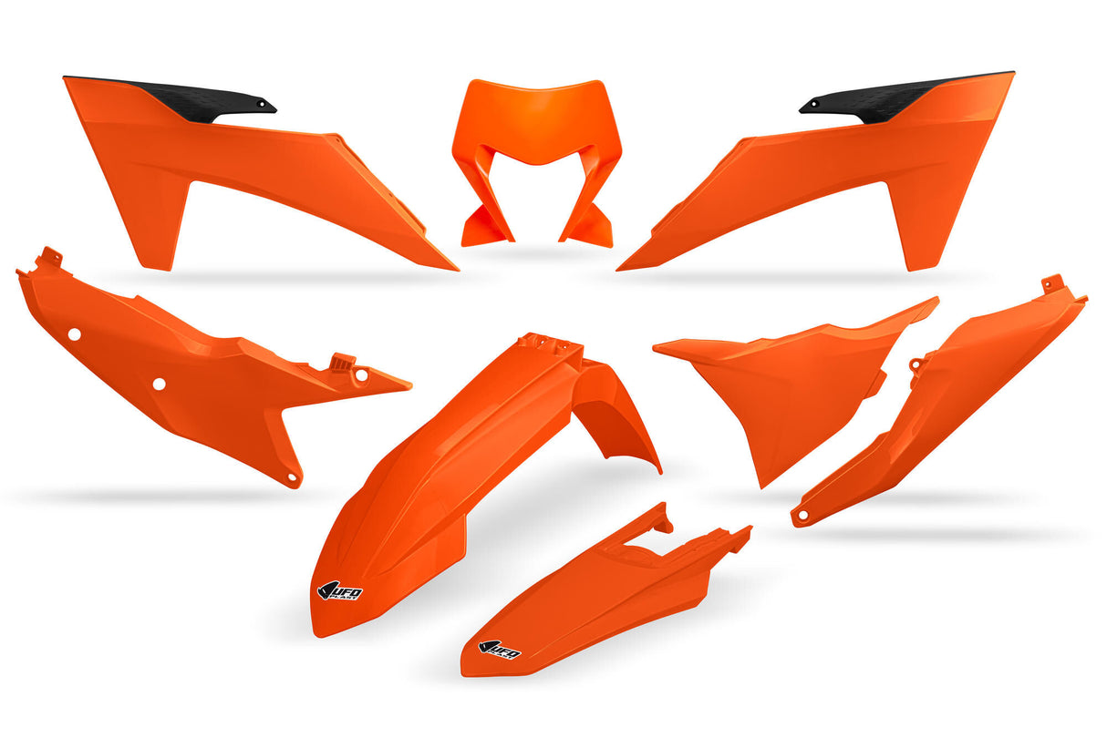 Ufo plast kappenset trim kit ufo ktm orange