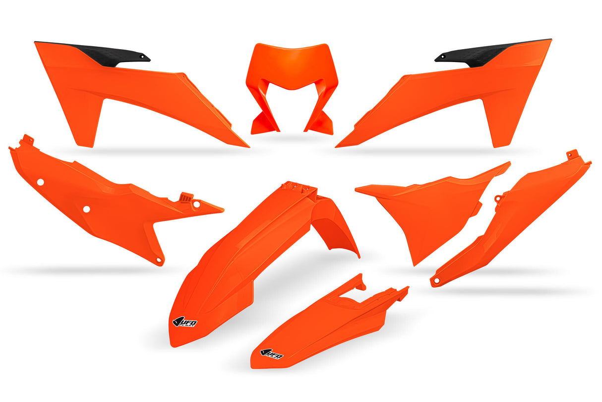Ufo plast kappenset trim kit ufo ktm orange