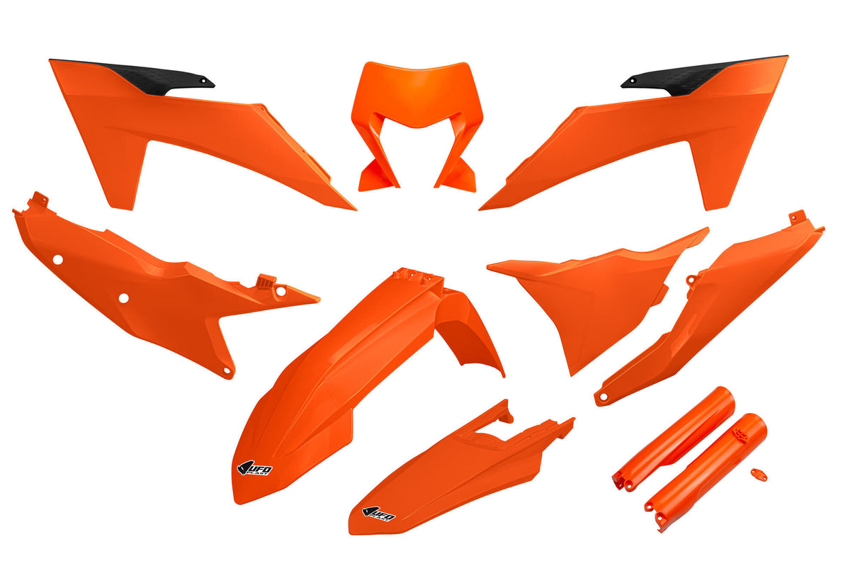 Ufo plast kappenset trim kit ufo ktm orange