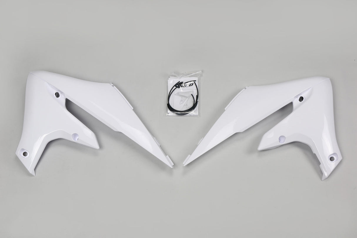 Ufo plast radiateurafdekking radiator covers ufo yamaha white