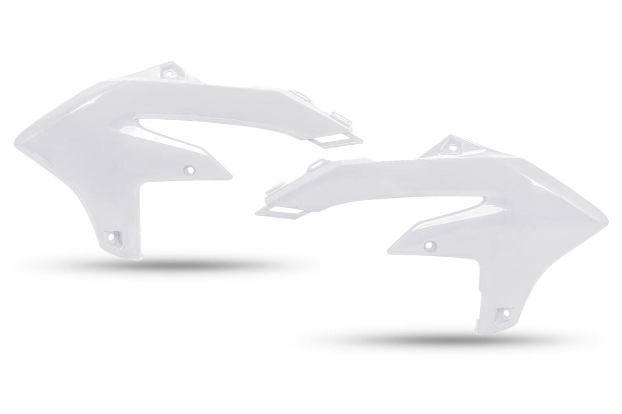 Ufo plast radiateurafdekking radiator covers ufo yamaha white