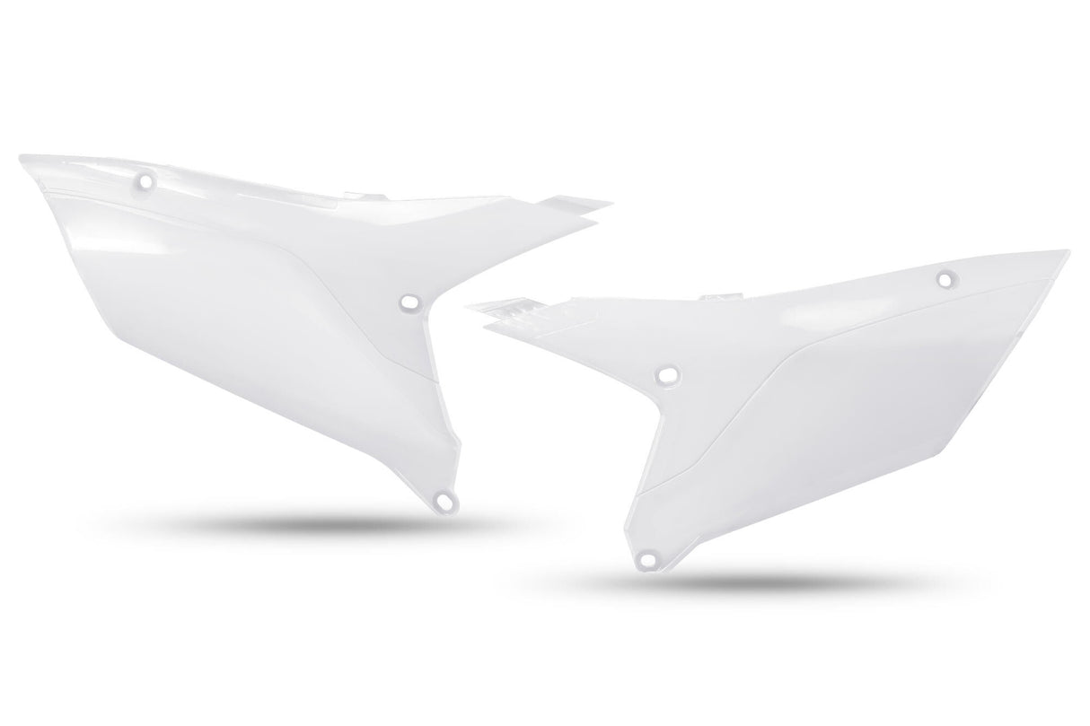 Ufo plast zijkappen side covers ufo yamaha white