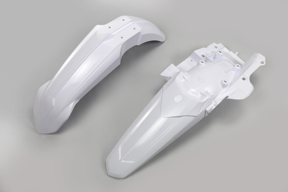 Ufo plast spatbordset mudguard set ufo yamaha white