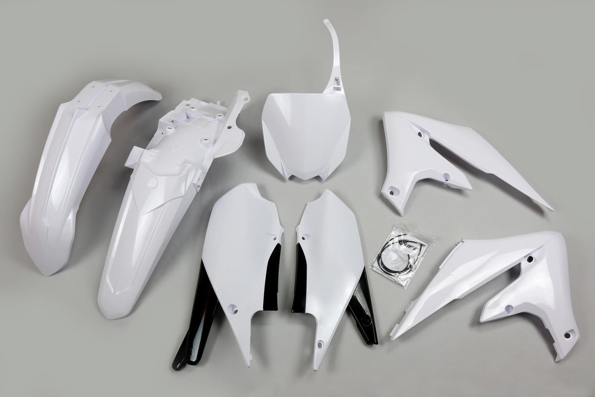 Ufo plast kappenset trim kit ufo yamaha white