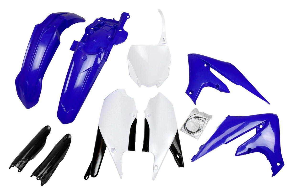Ufo plast kappenset trim kit ufo yamaha oem bl wt bk
