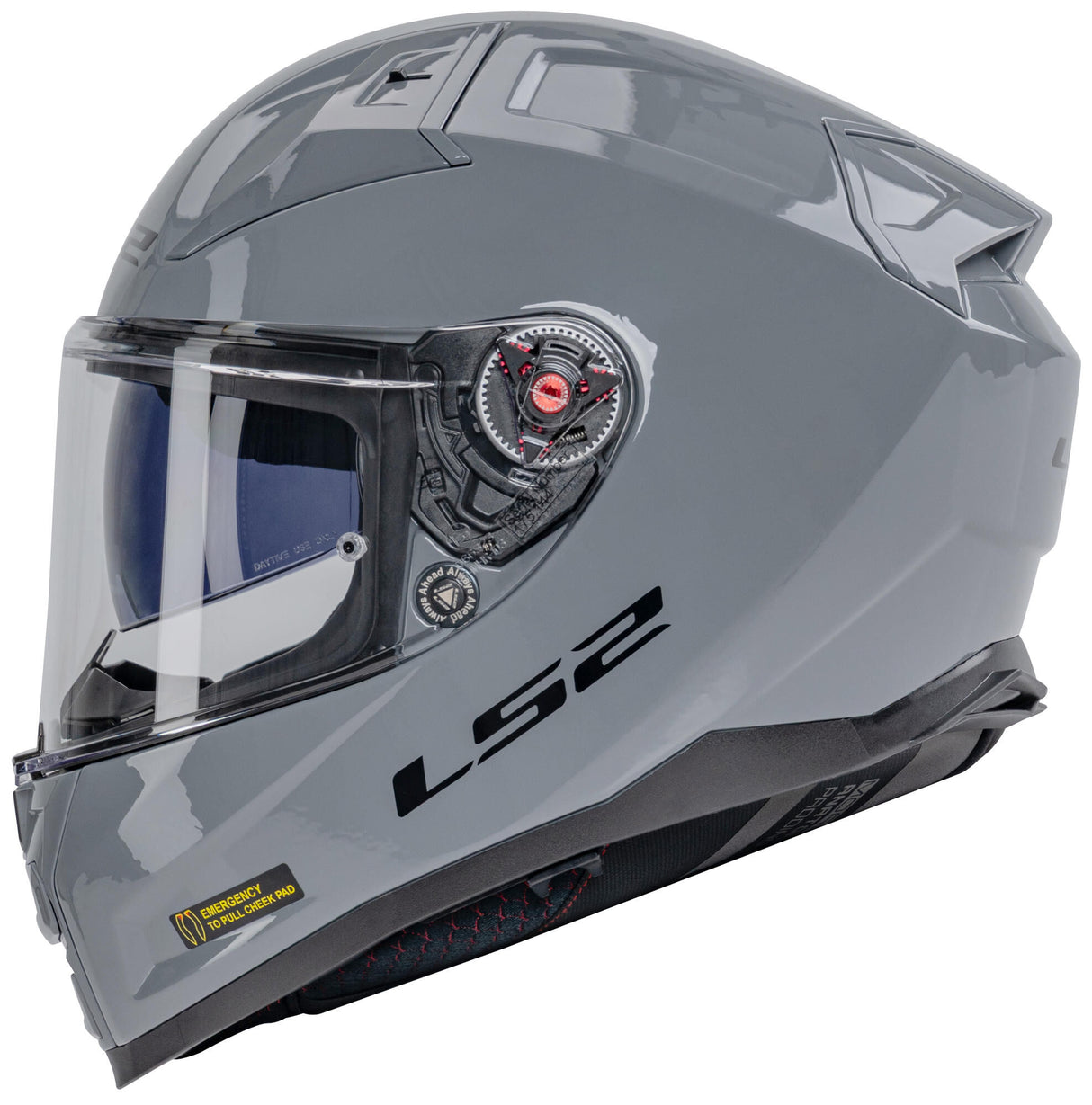 Ls2 integraalhelm ff811 vector ii solid helmet ff811 vect. ii solid xxs grey
