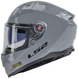 Ls2 integraalhelm ff811 vector ii solid helmet ff811 vect. ii solid xxs grey