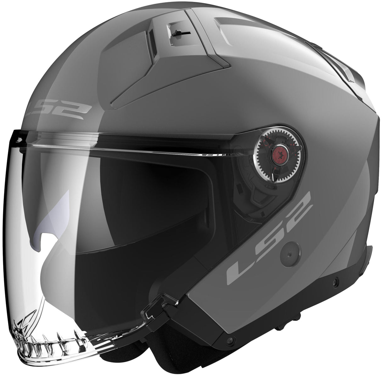 Ls2 jethelm of603 infinity ii helmet of603 infi. ii solid s grey
