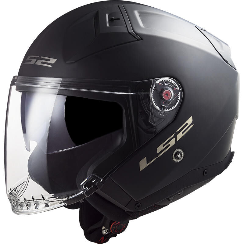 Ls2 jethelm of603 infinity ii helmet of603 infi. ii solid s matt black