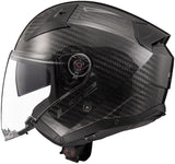 Ls2 jethelm of603 infinity ii carbon solid helmet of603 infi. ii carbon solid xl
