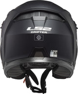 Ls2 modulaire helm of606 drifter solid helmet of606 drifter solid xl matt black