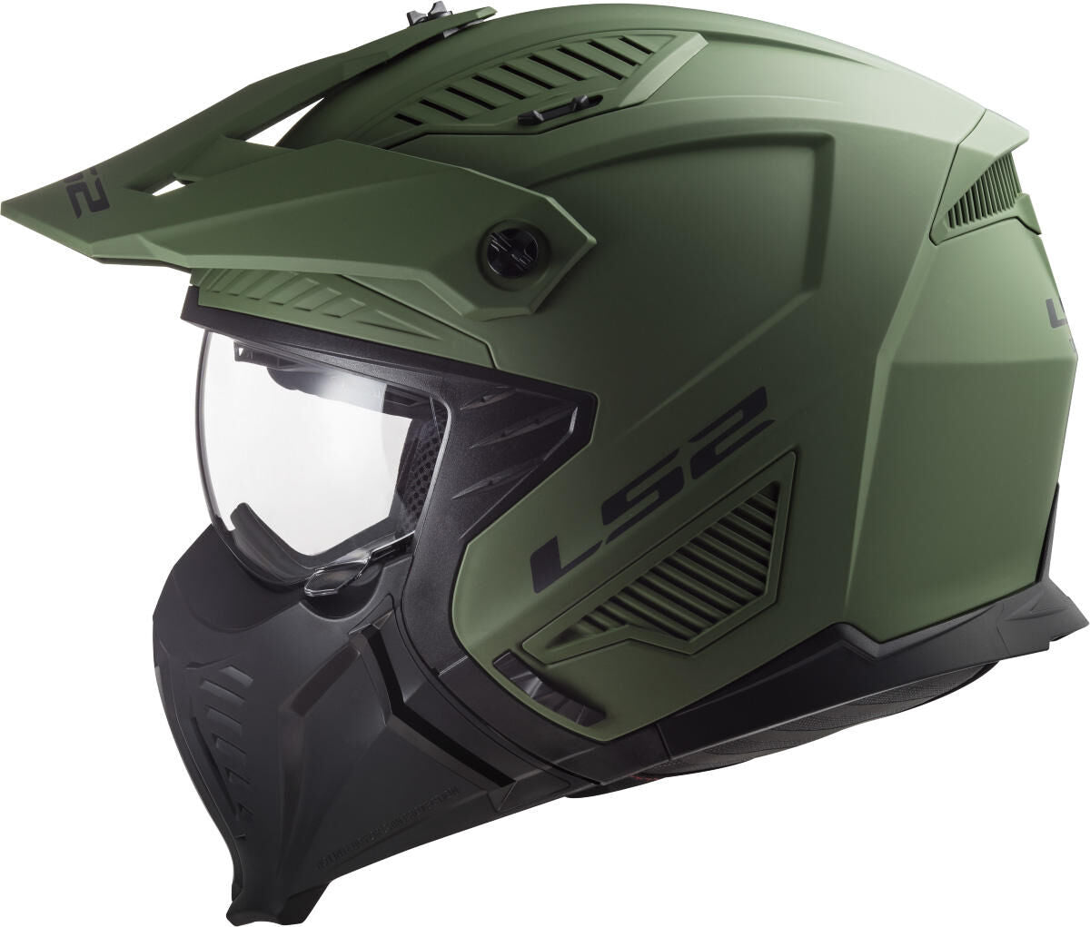 Ls2 modulaire helm of606 drifter solid helm of606 drifter solid xl matt green
