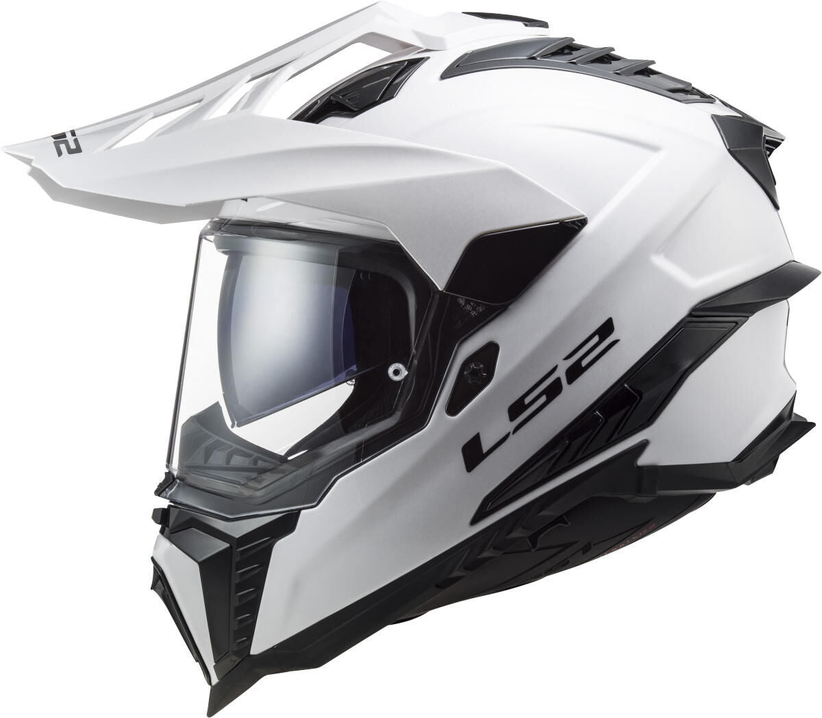 Ls2 endurohelm mx701 explorer massief . helmet mx701 explorer solid xl white
