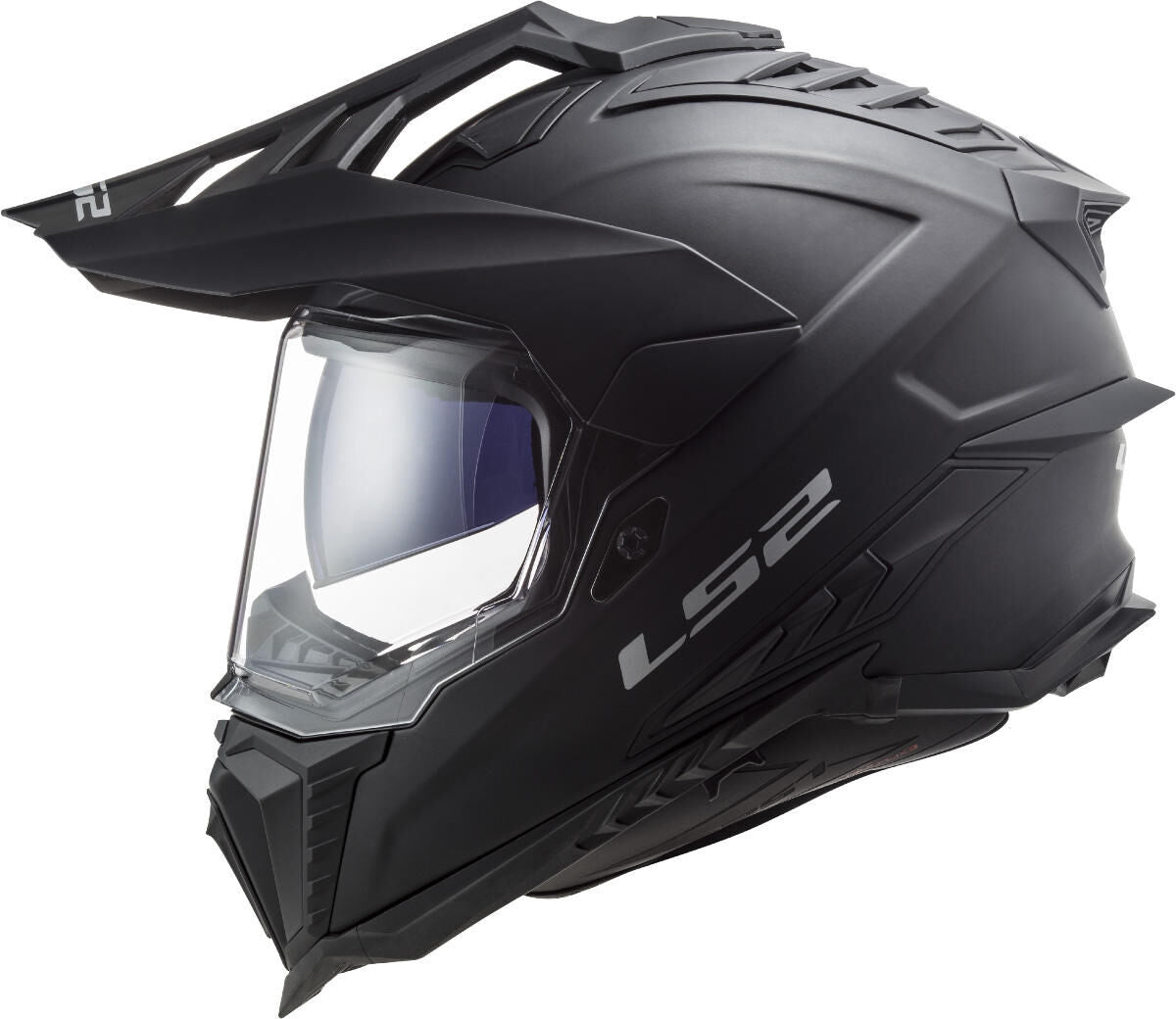 Ls2 endurohelm mx701 explorer massief . helmet mx701 explorer solid 3xl matt black