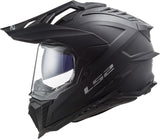 Ls2 endurohelm mx701 explorer massief . helmet mx701 explorer solid xxl matt black