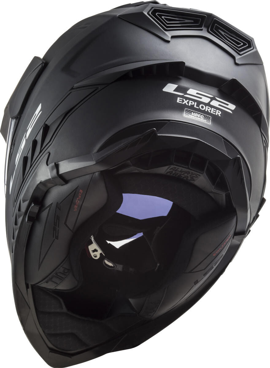 Ls2 endurohelm mx701 explorer massief . helmet mx701 explorer solid 3xl matt black