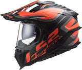 Ls2 endurohelm mx701 explorer alter , uitneembaar en wasbaar, rescue wangkussentjes, micrometrische sluiting, verwijderbare helmtop, voorbereiding voor helmcommunicatie, pinlock 70 maxvision™. helmet mx701 explorer alter xs bl. or matt