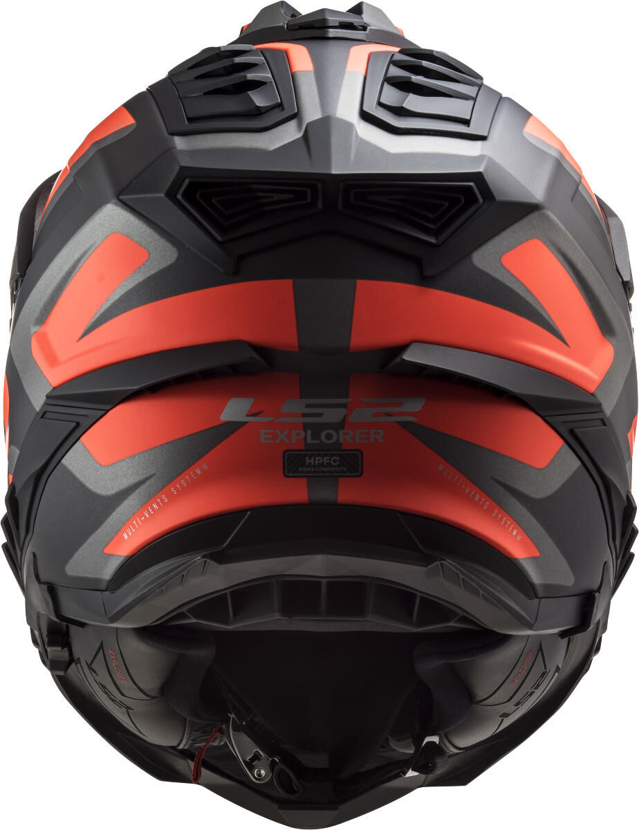 Ls2 endurohelm mx701 explorer alter , uitneembaar en wasbaar, rescue wangkussentjes, micrometrische sluiting, verwijderbare helmtop, voorbereiding voor helmcommunicatie, pinlock 70 maxvision™. helmet mx701 explorer alter xs bl. or matt