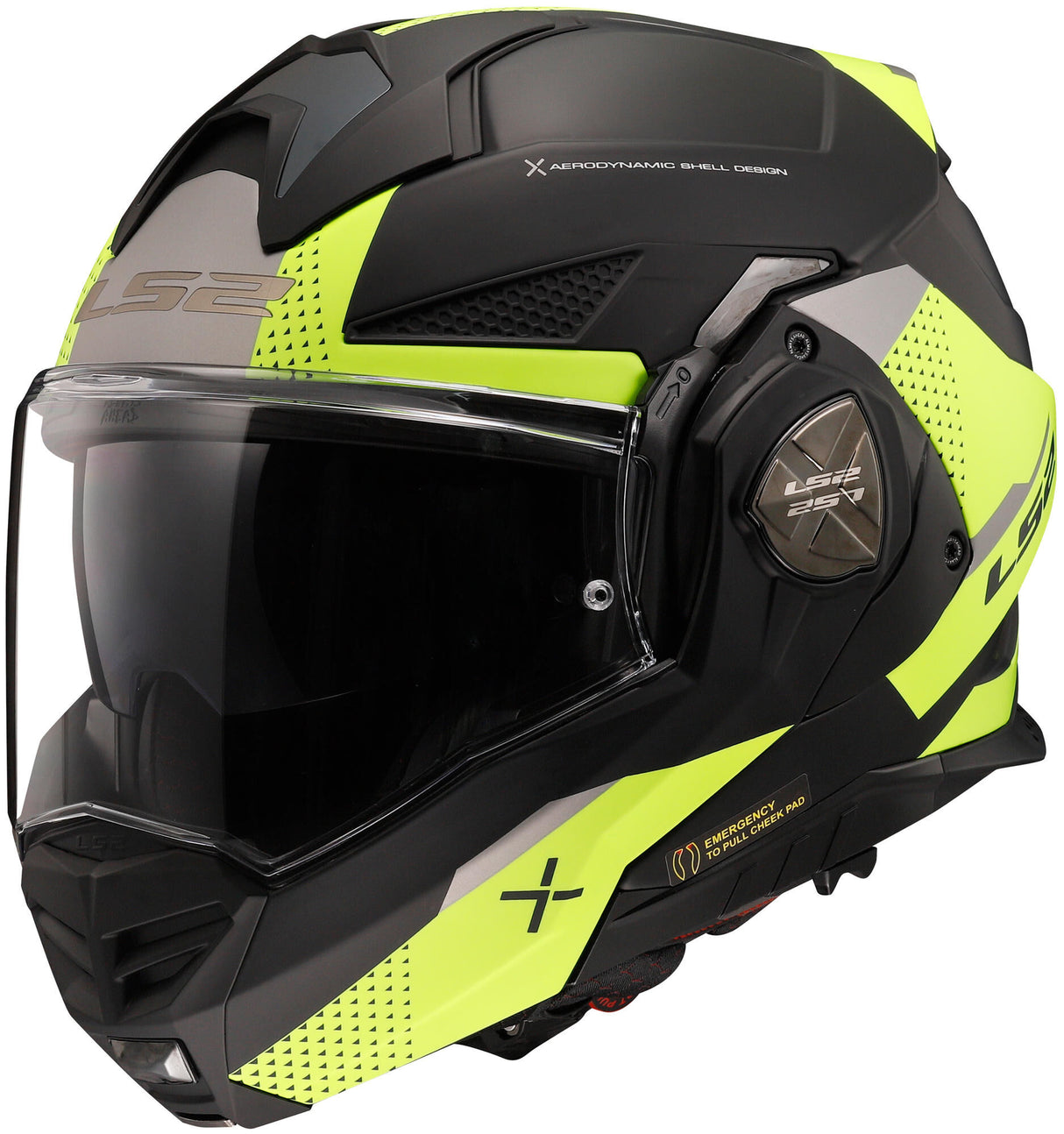 Ls2 opklaphelm ff901 advant x oblivion helmet ff901 adv. x obv. m bl yellow