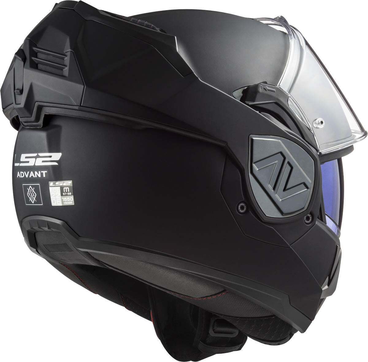Ls2 opklaphelm ff906 advant solid helmet ff906 adv. solid xs black
