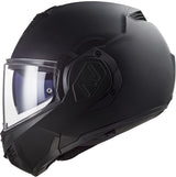 Ls2 opklapbare helm ff906 advant full black helmet ff906 adv.full black xs matt