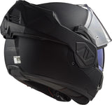 Ls2 opklapbare helm ff906 advant full black helmet ff906 adv.full black xs matt
