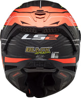 Ls2 integraalhelm „ff805 thunder carbon black attack” helmet ff805 th.ca.bl att. xs bl. red yel.