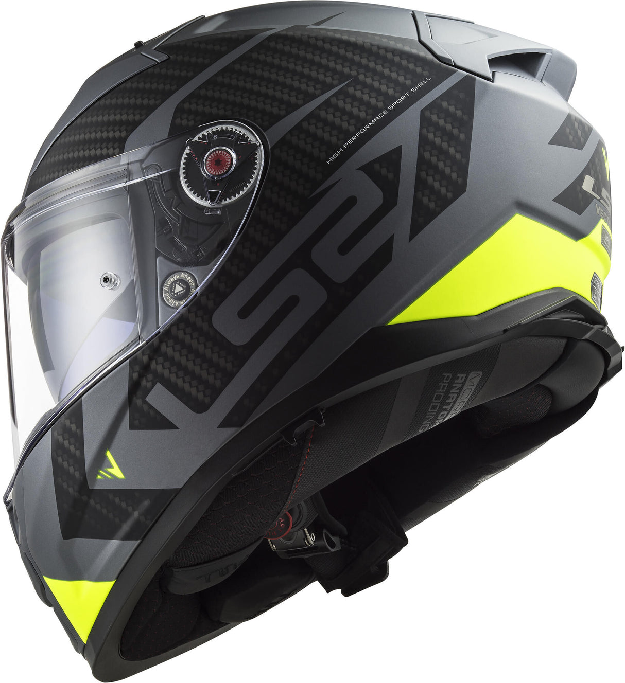 Ls2 integraalhelm ff811 vector ii splitter helmet ff811 vect. ii spl. xxl tit. yellow