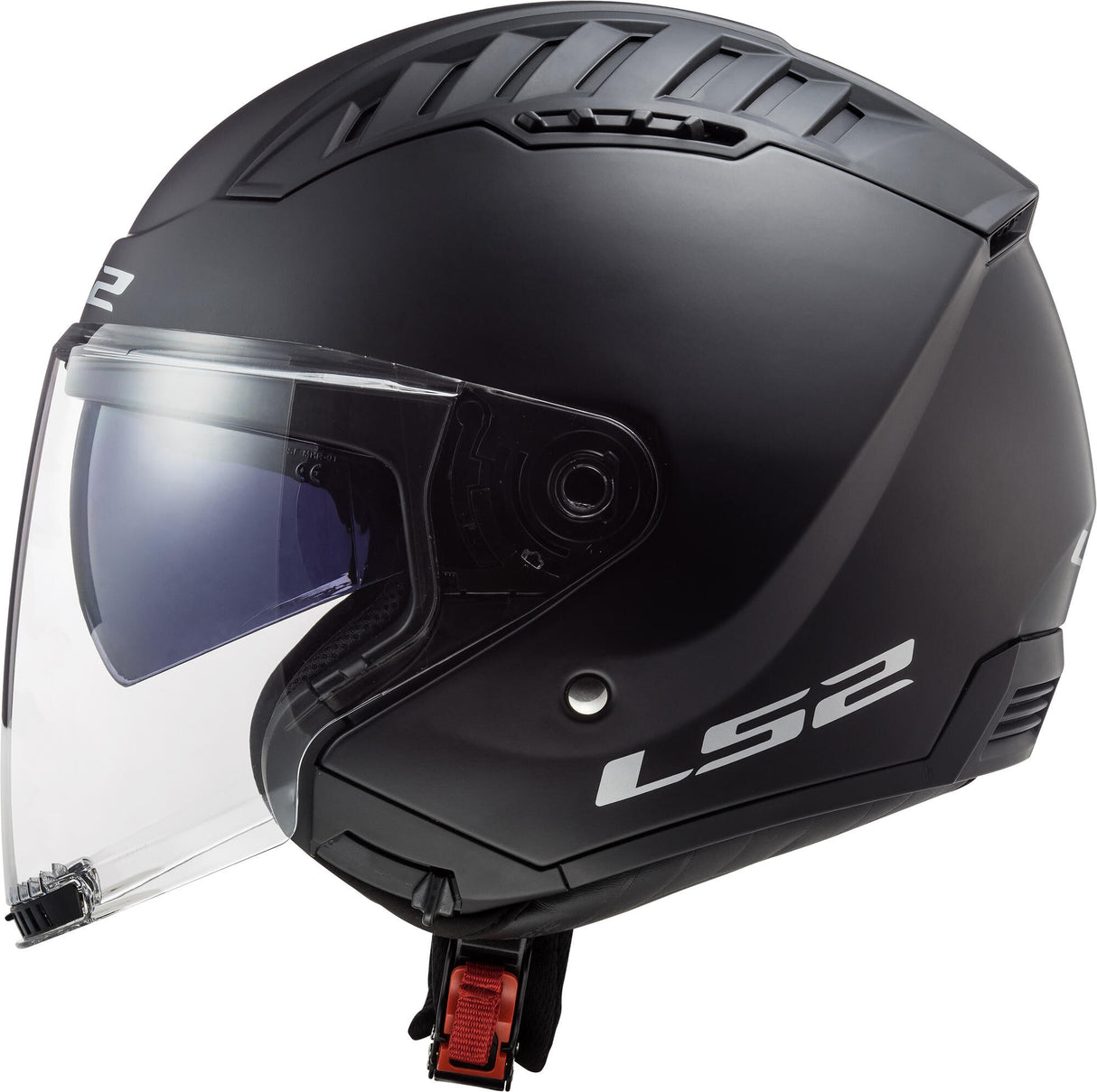 Ls2 of600 copter ii solid jethelm helmet of600 copt. ii solid s matt black