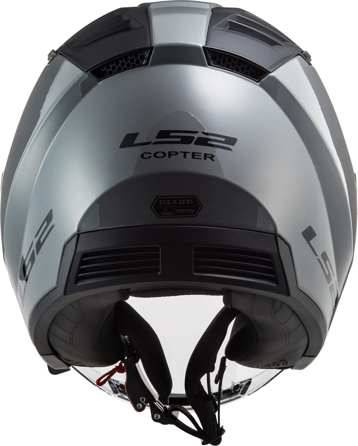 Ls2 of600 copter ii solid jethelm helmet of600 copt. ii solid xl nardo grey