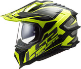 Ls2 endurohelm mx701 explorer alter , uitneembaar en wasbaar, reddingswangkussentjes, micrometrische sluiting, verwijderbare helmtop, voorbereiding voor helmcommunicatie, pinlock 70 maxvision™. helm mx701 explorer alter l bl. geel.matt