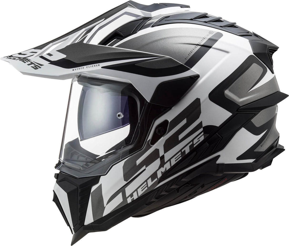 Ls2 endurohelm mx701 explorer alter , uitneembaar en wasbaar, reddingswangkussentjes, micrometrische sluiting, verwijderbare helmtop, voorbereiding voor helmcommunicatie, pinlock 70 maxvision™. helm mx701 explorer alter l bl. wit mat