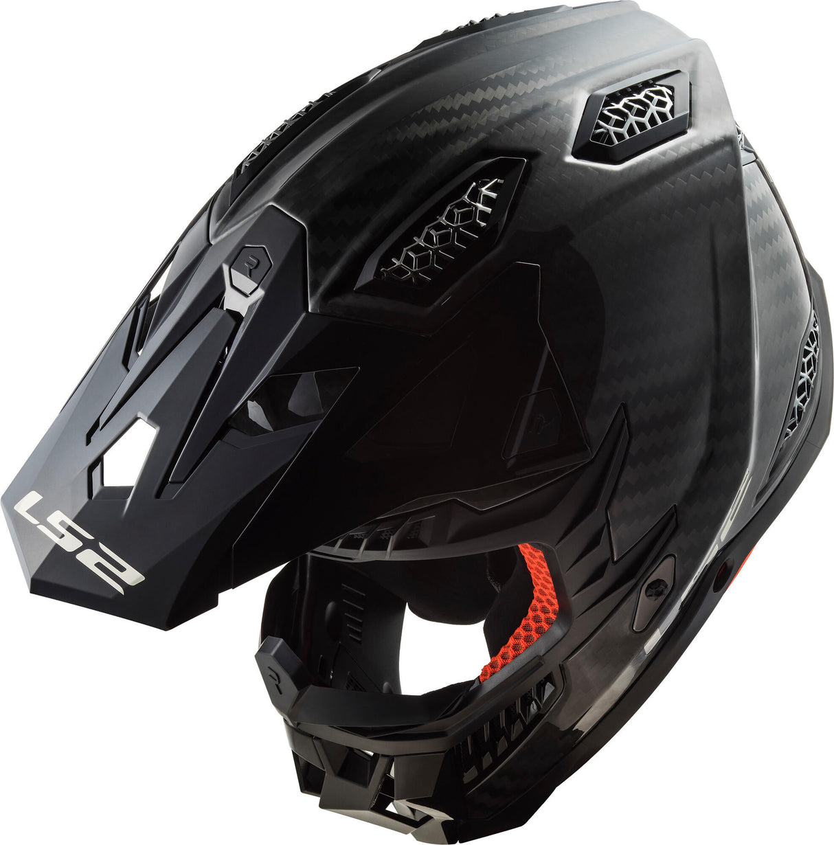 Ls2 crosshelm mx703 x-force solid helmet mx703 x-force solid l carbon