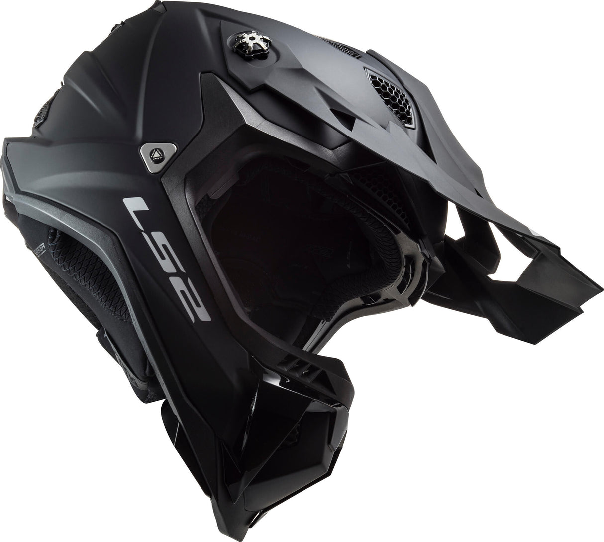 Ls2 crosshelm mx700 subverter evo noir, uitneembaar en wasbaar, verboden en hypoallergeen. helm subverter evo noir sw mat gr. l