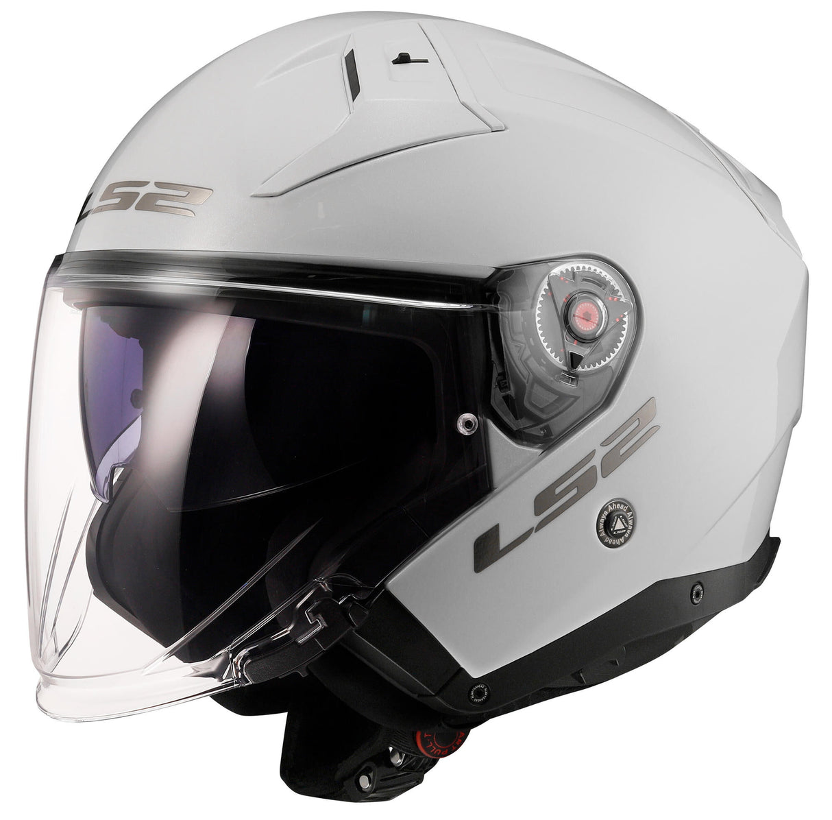 Ls2 jethelm of603 infinity ii helmet of603 infi. ii solid xl white