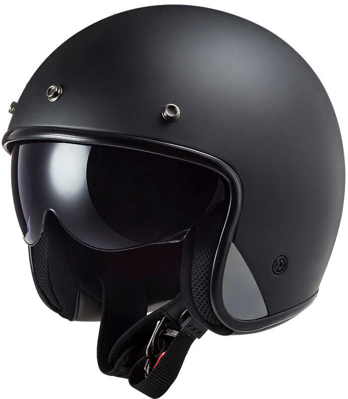 Ls2 jethelm of601 bob ii stevig helmet of601 bob ii solid xxl matt black