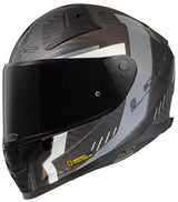 Ls2 integraalhelm ff811 vector ii carbon grid . helmet ff811 vector ii carb.grid xl bl. grey