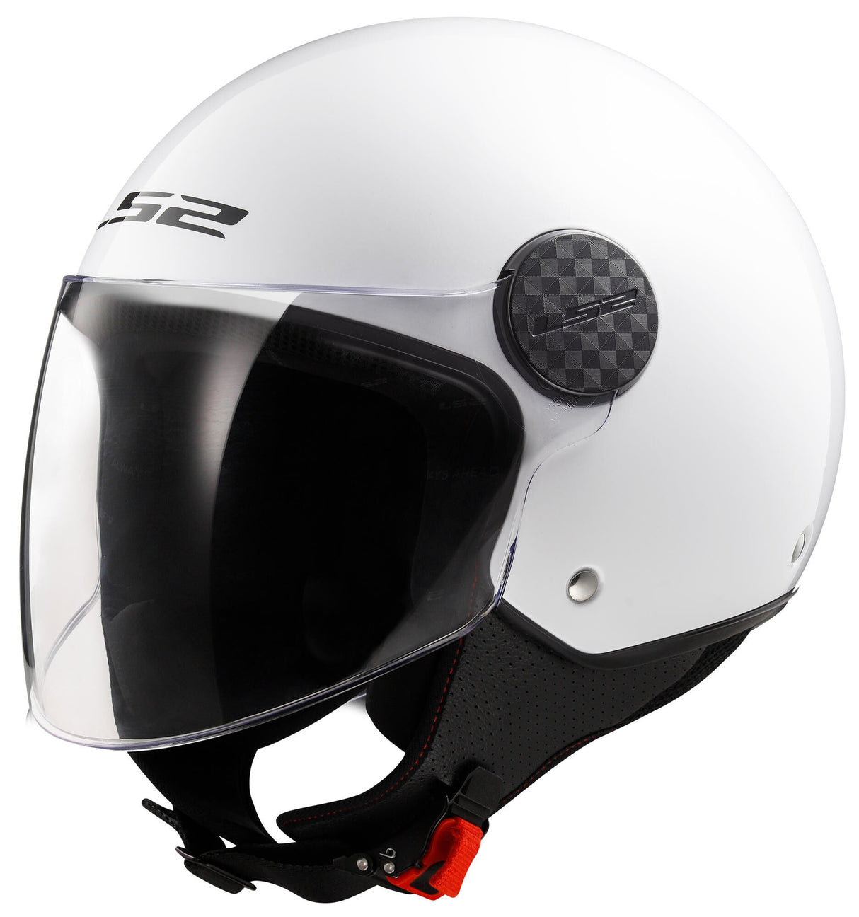 Ls2 jethelm of558 sphere ii solid helmet of558 sph. ii solid l white