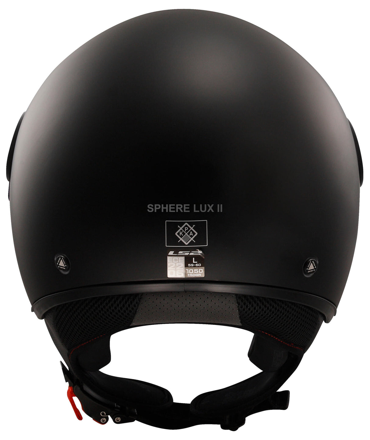 Ls2 jethelm of558 sphere lux ii solid helmet of558 sph. lux ii solid xs matt black