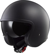 Ls2 jet helm of599 ii spitfire solid helm of599 spitf.ii solid xxl mat zwart