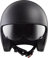 Ls2 jet helm of599 ii spitfire solid helm of599 spitf.ii solid xxl mat zwart