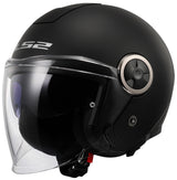 Ls2 of620 classy solid jethelm helmet of620 classy solid m matt black