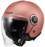 Ls2 of620 classy solid jethelm helmet of620 classy solid l matt pink