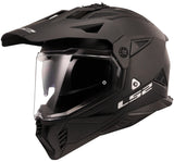 Ls2 endurohelm mx702 pioneer ii solid helm mx702 pion. ii solid l mat zwart