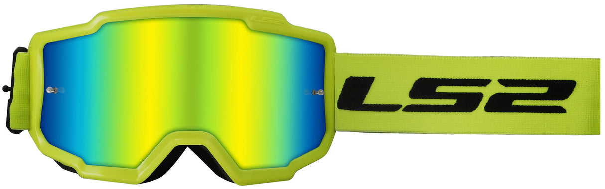 Ls2 charger crossbril glasses charger neon yellow