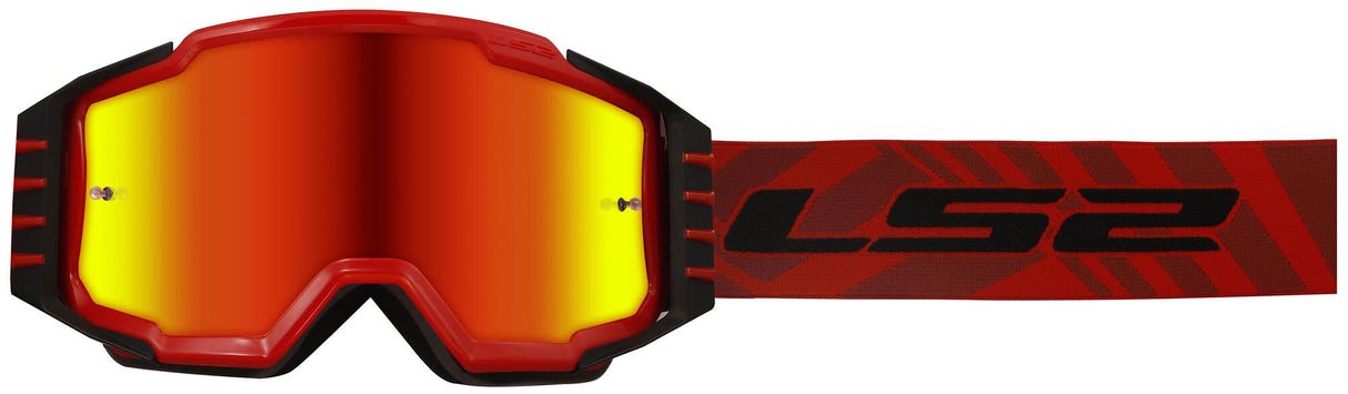 Ls2 charger pro crossbril bril charger pro rood