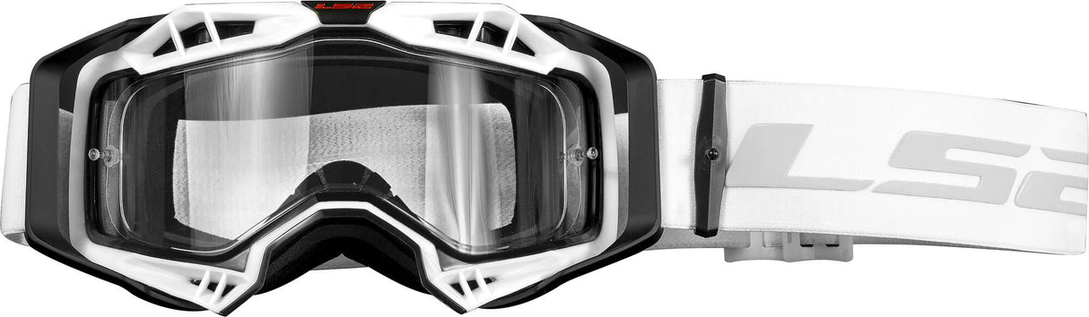 Ls2 aura enduro crossbril glasses aura enduro black white