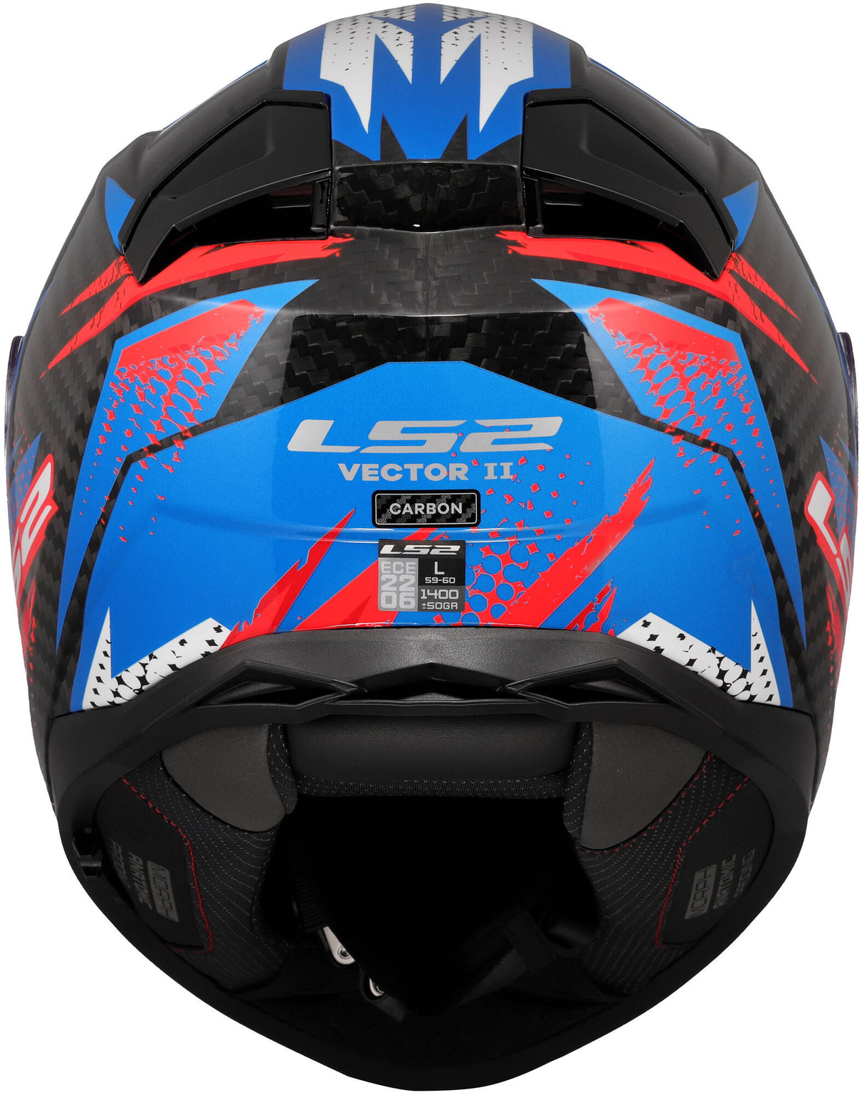 Ls2 integraalhelm ff811 vector ii carbon tantic . helm ff811 vector ii tantic m blauw rood