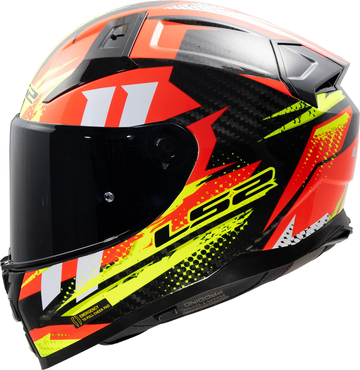 Ls2 integraalhelm ff811 vector ii carbon tantic . helmet ff811 vector ii tantic m red yellow