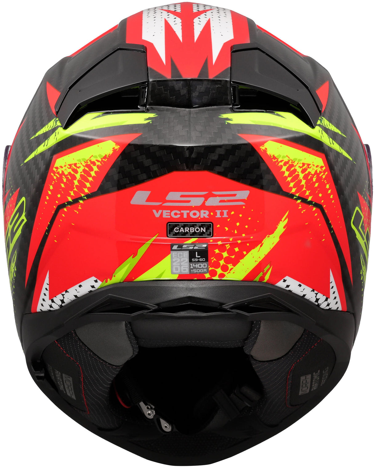Ls2 integraalhelm ff811 vector ii carbon tantic . helmet ff811 vector ii tantic m red yellow